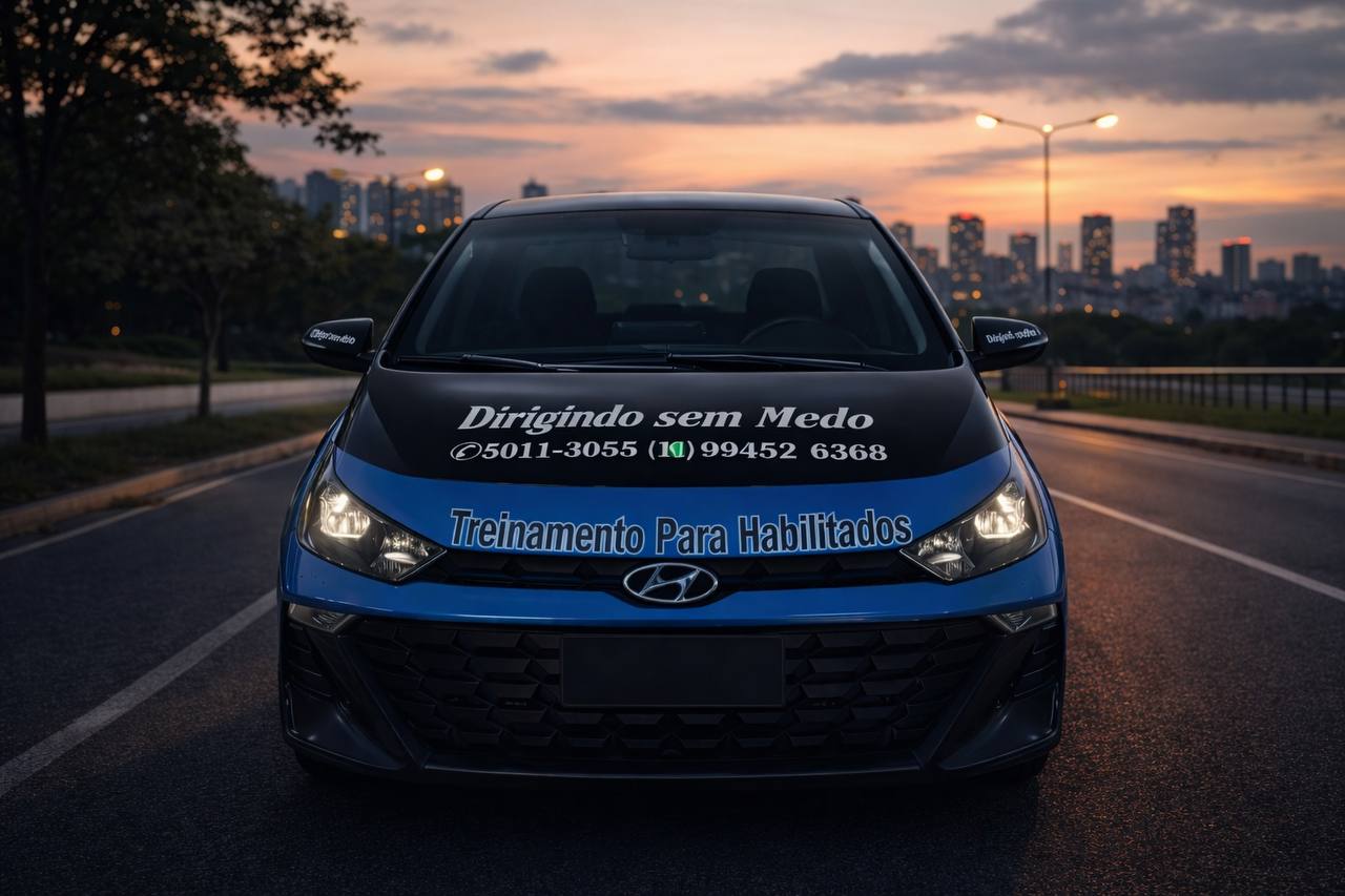 Carro Dirigindo Sem Medo